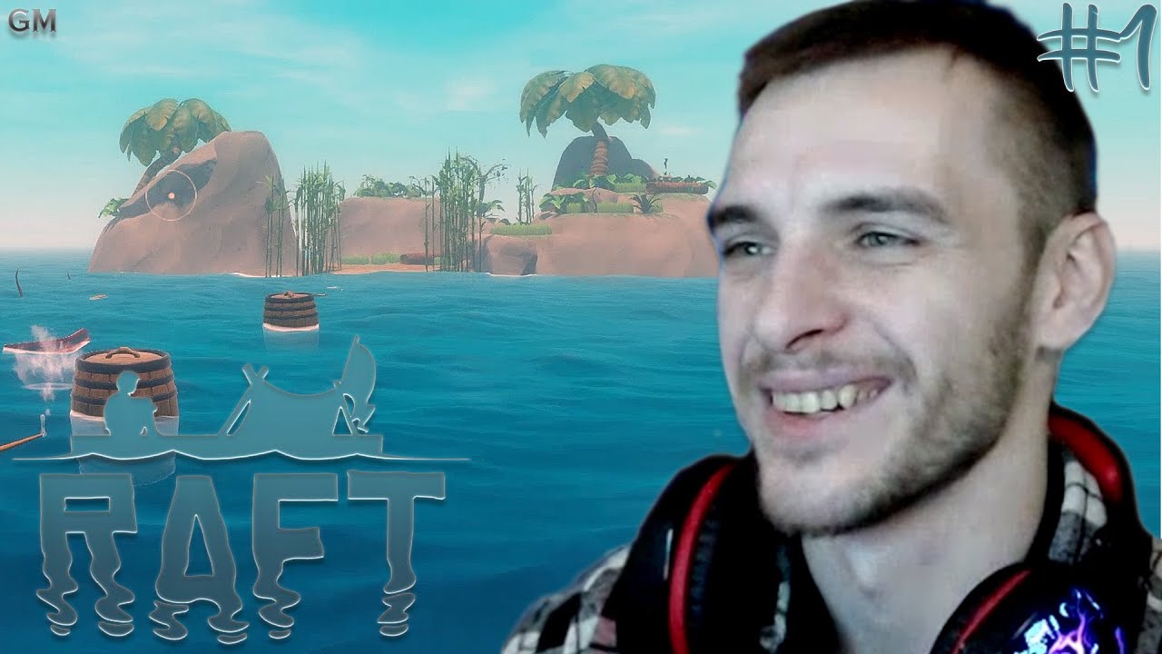 Raft Рафтим в кооперативе #1 (прохождение Рафт) смотреть онлайн