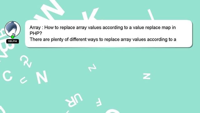 Array : How to replace array values according to a value replace map in PHP? смотреть онлайн