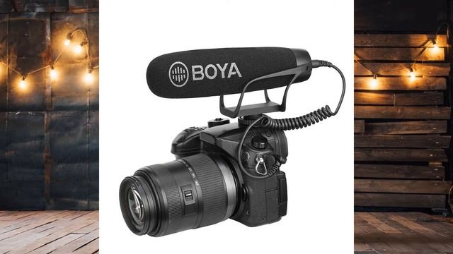 Boya BY-BM2021 Кардиоидный видеомикрофон «ПУШКА» смотреть онлайн