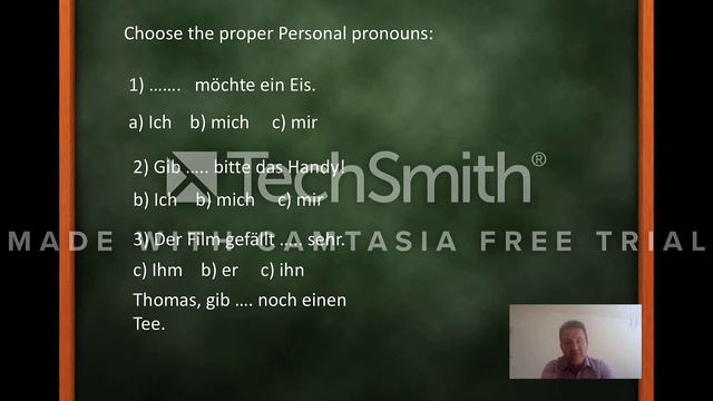 How to use I and me in German смотреть онлайн