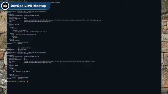 Securing Applications Running on Kubernetes With Istio смотреть онлайн