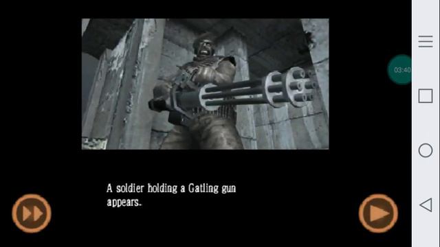 Boss fight with Chicago Typewriter gun (Resident Evil 4 Mobile Edition) смотреть онлайн