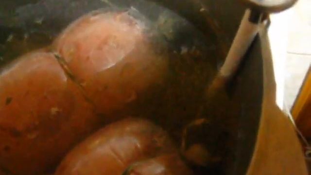 Колбаса ХАЛЯЛЬ - домашняя. Часть 2. Приготовление домашней Колбасы Вареная домашняя колбаса. смотреть онлайн