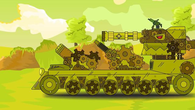 Мега Танки VS Мега Босс - Мультики про танки смотреть онлайн