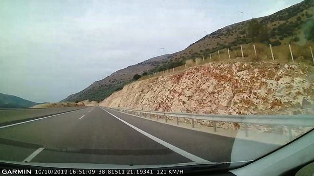 DRIVE #842: Agrinio-Arta (Greece) (timelapse 4x) *Read Description* смотреть онлайн