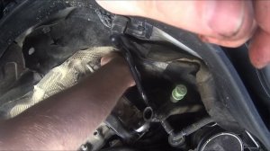 Замена крышки ВКГ мотор м272 Mercedes Benz w212