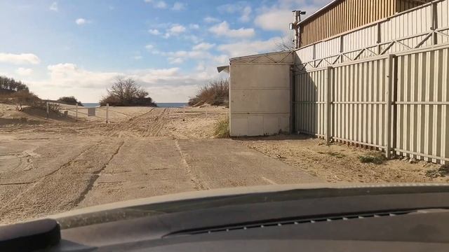 Обзор моря и пляжа в Джемете-1 в декабрьский четверг! смотреть онлайн