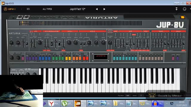 Terminator - Arturia Jup-8V смотреть онлайн