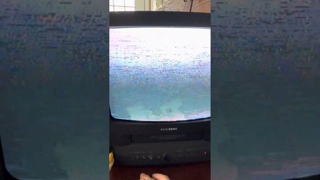 Testing of Samsung CXJ1364 13" CRT TV VCR Combo Remote And Manual Gaming Retro TV смотреть онлайн