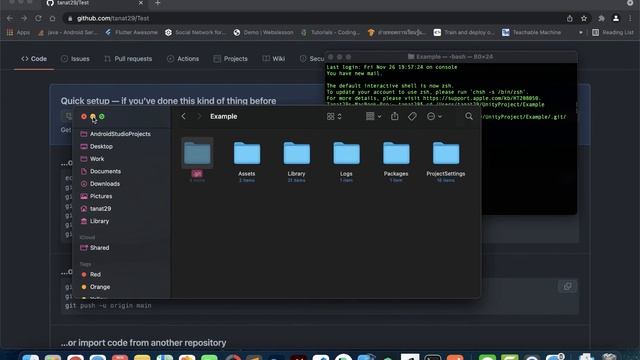 วิธีการอัปโหลดไฟล์โปรเจคลงบน Github (ง่ายมาก) : How to upload file to github смотреть онлайн