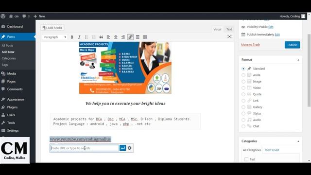 Post creation and theme creation in wordpress | Wordpress in Malayalam for beginners-PART:2 смотреть онлайн