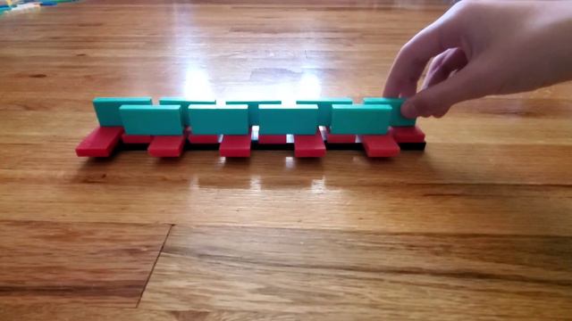 Seesaw Domino Trick Tutorial! смотреть онлайн
