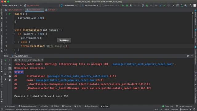 Exception Handling / Hata İşleme, Bölüm 1 - Throw / Try & Catch смотреть онлайн
