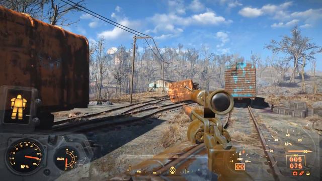 Fallout 4 прохождение - Карьер и открытый кинотеатр (lp 08) смотреть онлайн