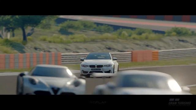 Grand Turismo Sport; Dragon Trail Reverse BMW M4 смотреть онлайн