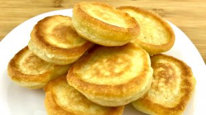Пышные оладьи на сметане за 5 минут. Мой рецепт вкусных и нежных оладушек.mp4