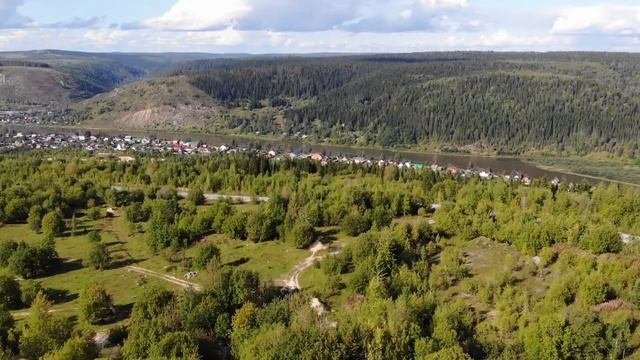 Река Чусовая, заброшенный карьер, город Чусовой [Пермский край], август 2019 смотреть онлайн