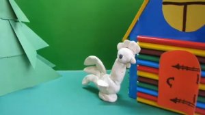 Петух и краски