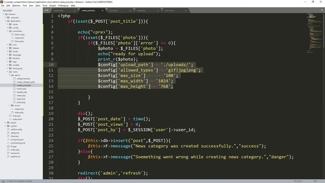 CodeIgniter PART 6 - Full News Website using Bootstrap Templates смотреть онлайн