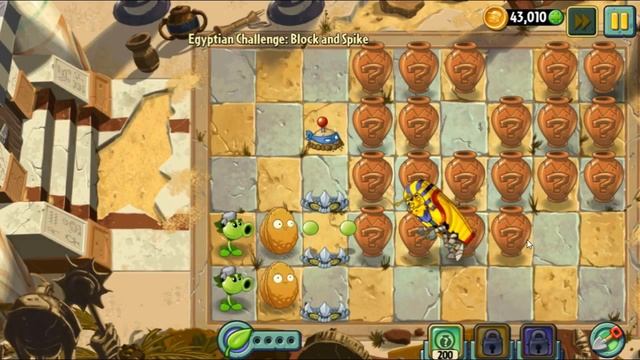 Plants vs Zombies 2 #66 ► Egyptian Challenge ► 1, 2, 3 уровни смотреть онлайн