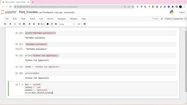 Python Dersleri - 2| print() Fonksiyonu смотреть онлайн
