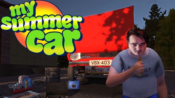 Мэддисон играет в My Summer Car