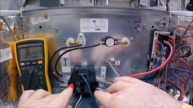 High Voltage Hopscotch - Goodman Electric Heat Circuit | HVAC Electrical Troubleshooting смотреть онлайн