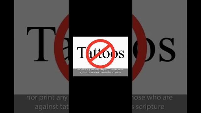 Are Tattoos Sin? #CrossFacts смотреть онлайн