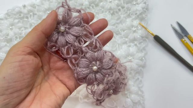En Yeni Tığ Işi  Trend Modeller, üçgen şal, Eşsiz Bir Güzellik; Siz Istediniz Ben Yaptım