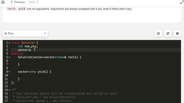 Random Point in Non-overlapping Rectangles | LeetCode 497 | C++, Python смотреть онлайн
