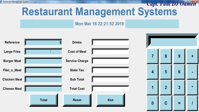 Overview of How to Create a GUI Restaurant Management Systems in Python смотреть онлайн