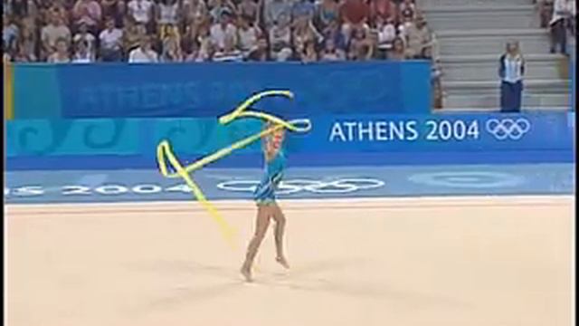 Katerina Pisetsky W/ Ribbon @ '04 Athens OG