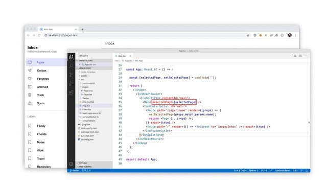 1.07 Ionic-React Guided Tour смотреть онлайн