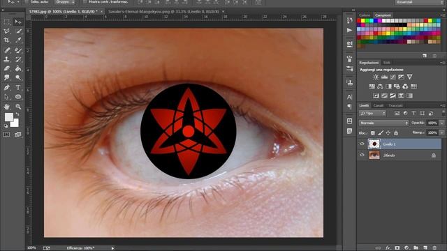 Creare uno Sharingan Reale con Photoshop Cs6 / CC Portable смотреть онлайн