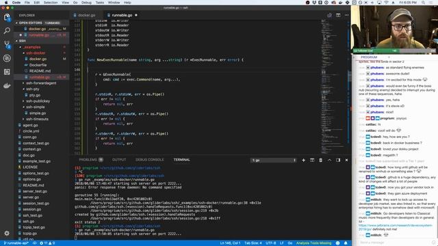 Building an abstraction for exec, Docker, and SSH in Golang, pt 2 смотреть онлайн