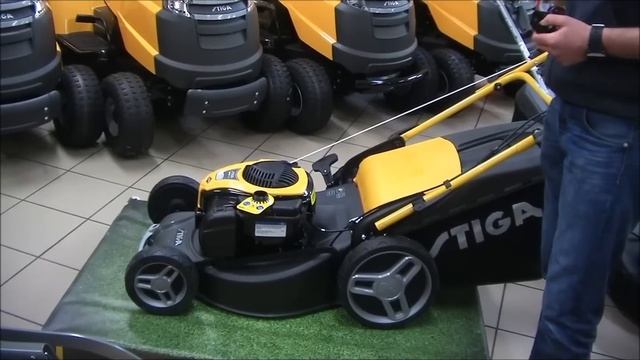 STIGA COMBI 48 SQB KOSIARKA SPALINOWA смотреть онлайн