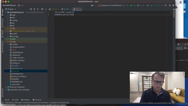 Set up configuration variables in our Rails MVP application смотреть онлайн