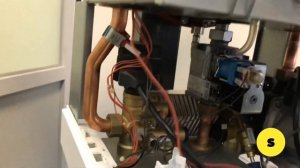 Замена вторичного теплообменника Vitopend 100 WH1JB