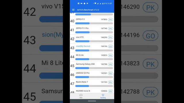 Motorola one vision with (Exynos 9610) Benchmark смотреть онлайн