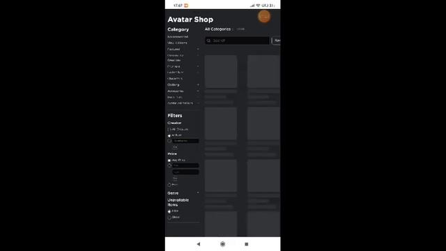 беспдатные вещи в Roblox смотреть онлайн