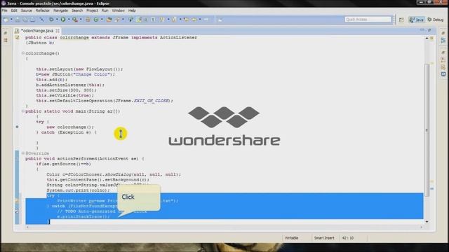 Java how to change Color of JFrame etc and make it permanent using JColorChooser(Eclipse,Netbeans) смотреть онлайн