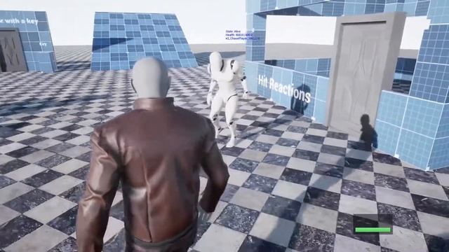 Resident Evil inspired Survival Horror Game - AI Doors Test (Project Abdullah) - Unreal Engine 4 смотреть онлайн