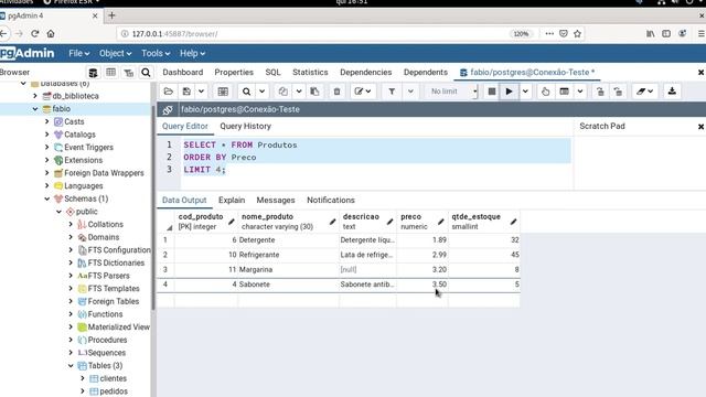 Curso de PostgreSQL - LIMIT e OFFSET - Limitar resultados de consultas смотреть онлайн