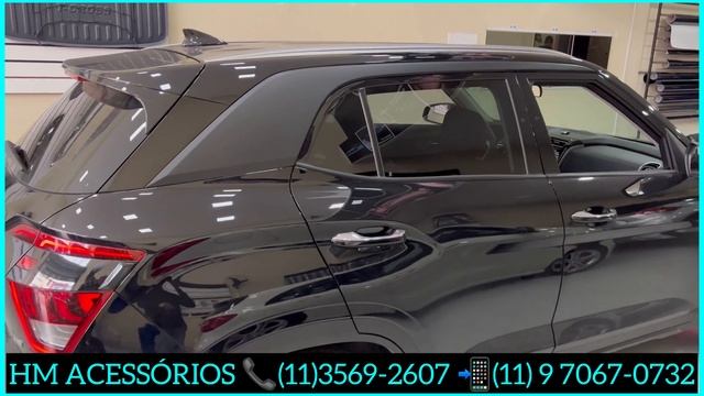 #CRETA 2023, ENVELOPAMENTO DAS MOLDURAS LATERAIS EM PRETO FOSCO смотреть онлайн
