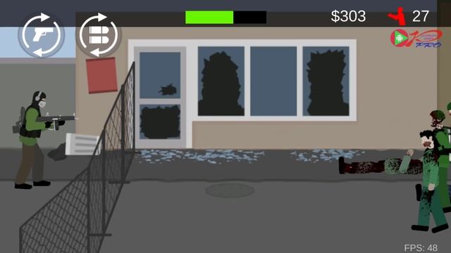 FLAT ZOMBIES - Walkthrough Gameplay Part 4 - DEFENSE LEVELS 9-14 (Defense & Cleanup Android Game) смотреть онлайн