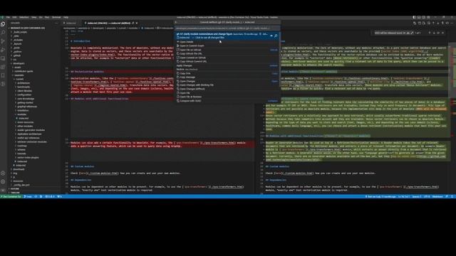 GitLens - Get commit details from diff view смотреть онлайн