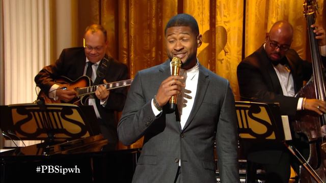 Usher Sings "Georgia on My Mind" смотреть онлайн