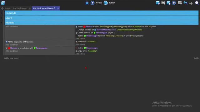 Schermata sconfitta - GDevelop5 Tutorial ITA 5# смотреть онлайн