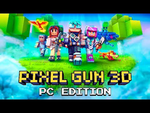 Pixel Gun 3d вышел на пк!!!!!