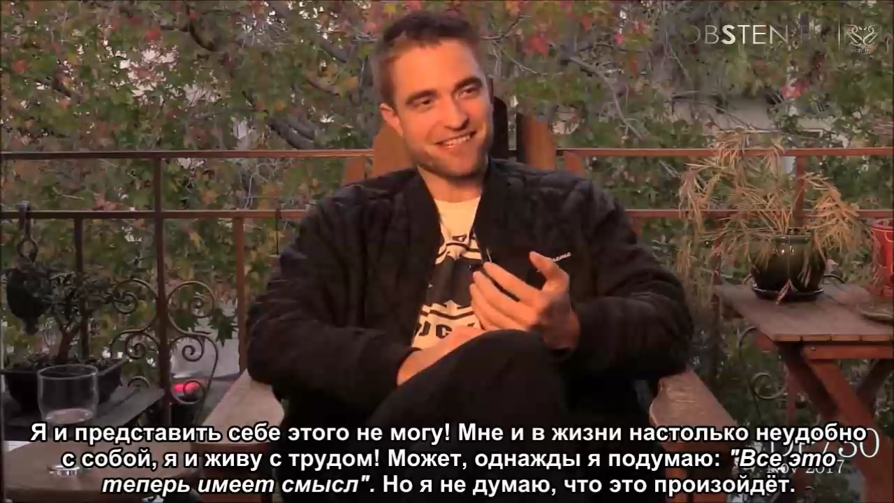 Интервью Роберта для DP/30 (рус.суб) - 1 часть смотреть онлайн
